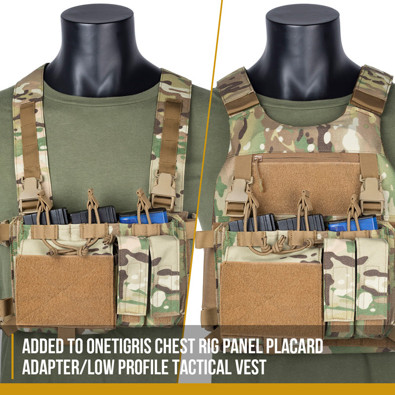 Tactical Placard 01 丨Multi-function bag & Patch panel
